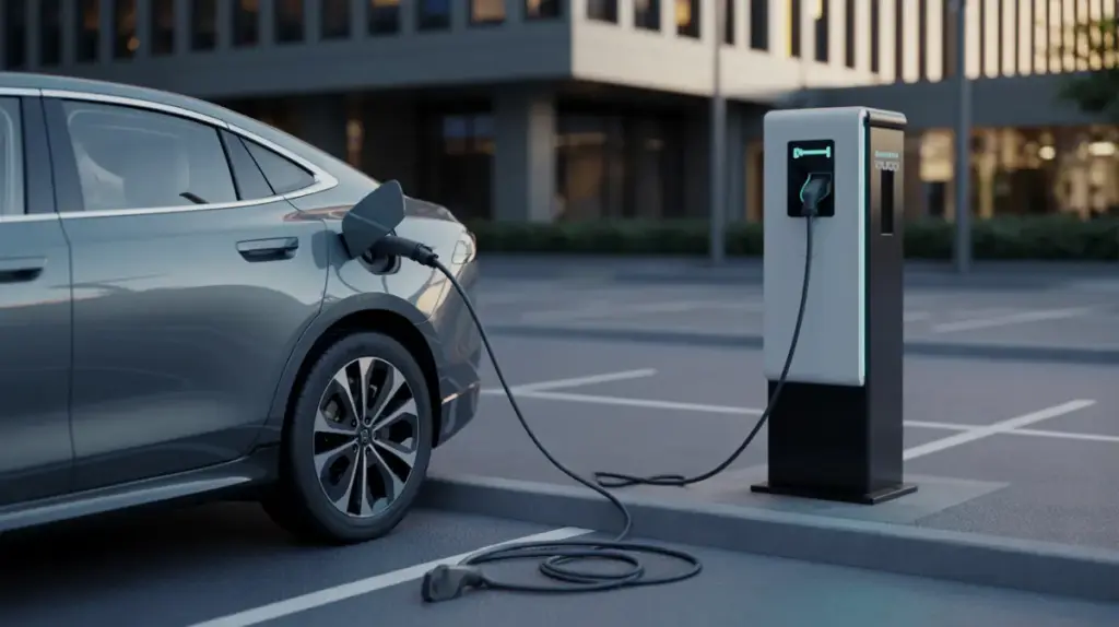 Stacje ładowania samochodów elektrycznych od Arinea - kompleksowe rozwiązania dla elektromobilności 2 stacja ładowania